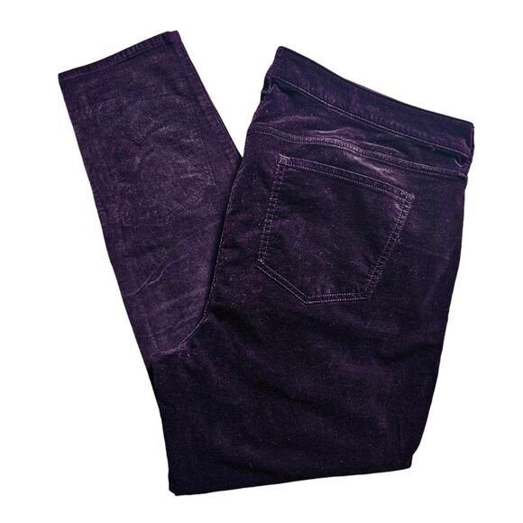 Old Navy Purple Skinny Pants - Picture 3 of 8